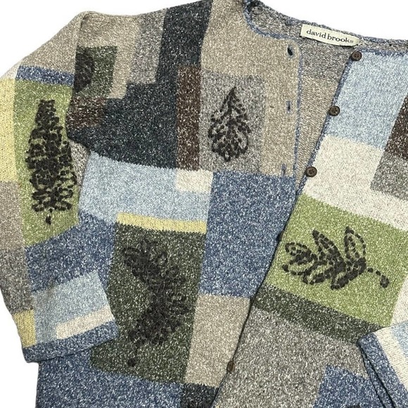David Brooks Nature Cardigan Size S - Picture 8 of 8